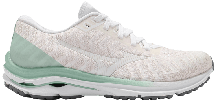 Mizuno Wmns Wave Rider 24 Waveknit White Green