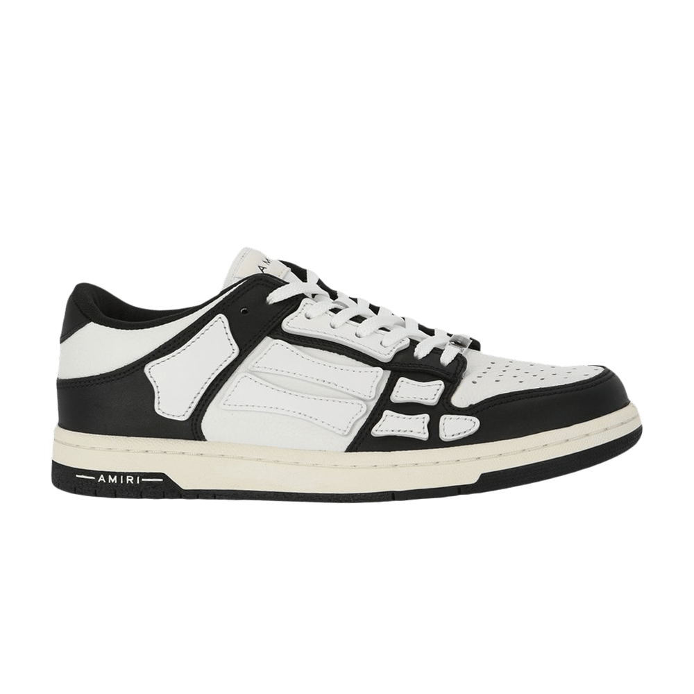 Amiri Skel Top Low 'Black White' Sneakers | Men's Size 8
