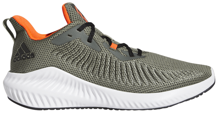 Adidas Alphabounce Legacy Green Solar Red