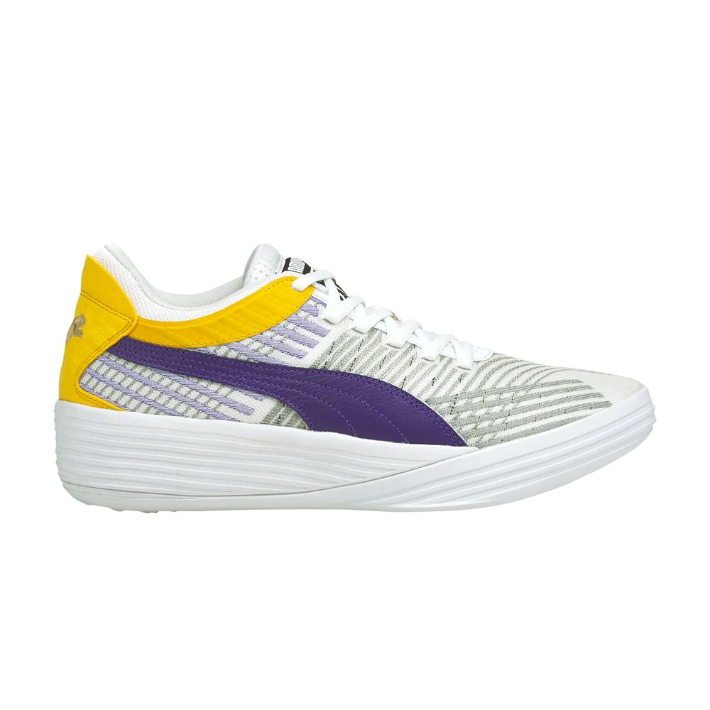 Puma Clyde All-Pro 'Coast 2 Coast - Lakers' | White | Men's Size 8