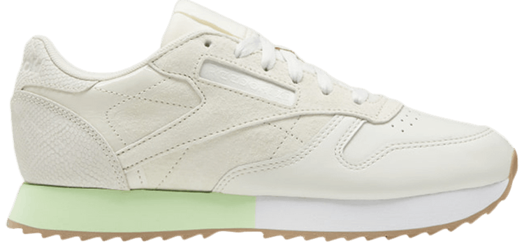 Reebok Wmns Classic Leather Ripple Chalk