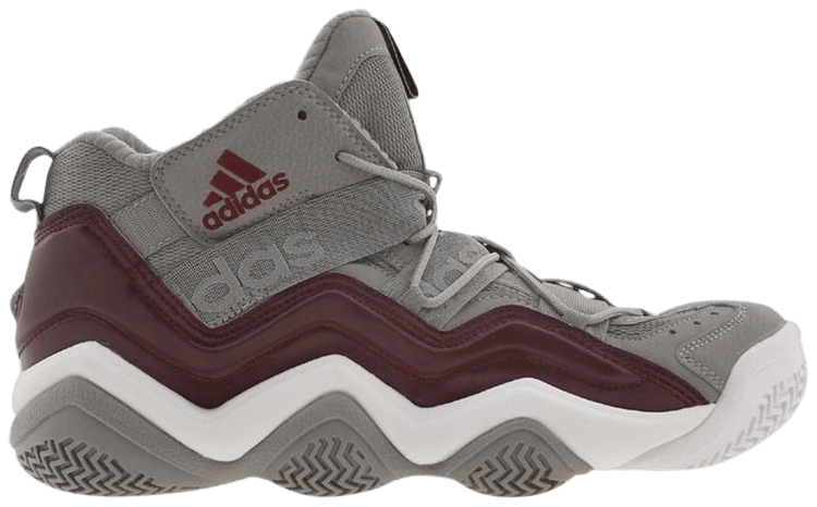 Adidas Top Ten 2000 Shift Grey Maroon