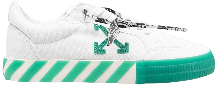 Off White Vulc Sneaker Low White Green