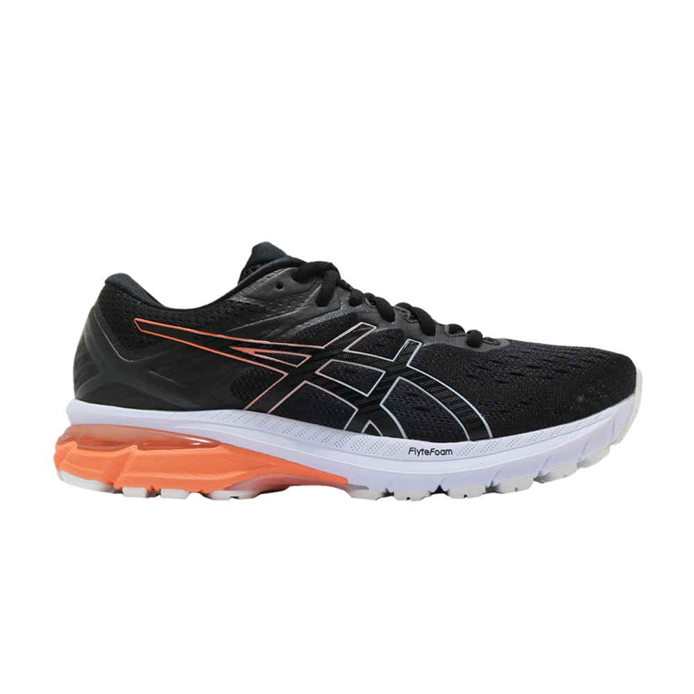 Pre-owned Asics Wmns Gt 2000 9 Wide 'black Lilac Opal'