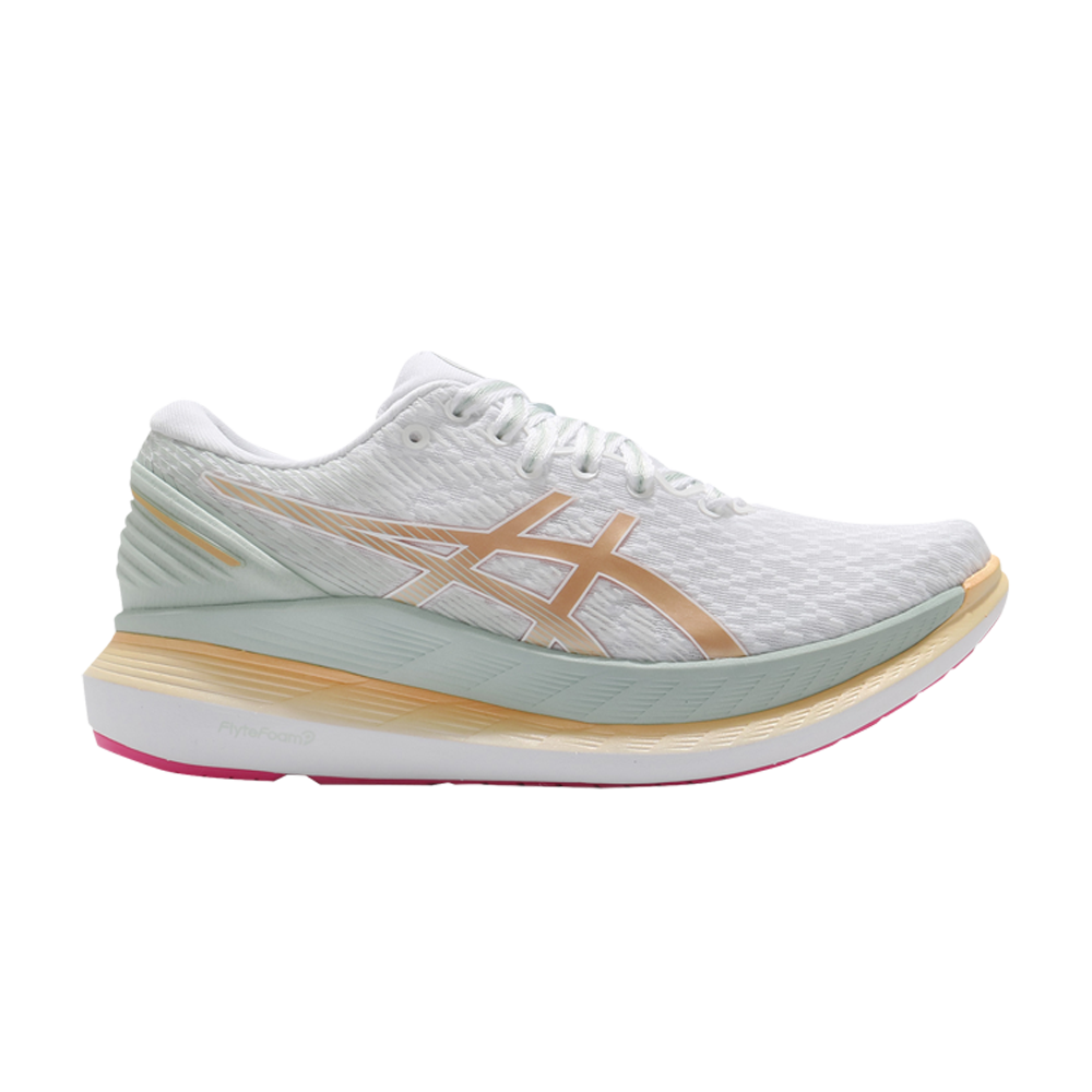 Pre-owned Asics Wmns Glideride 2 'new Strong' In White