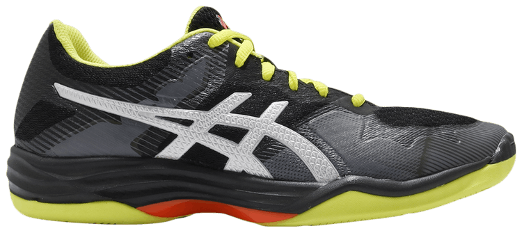 Black yellow asics hotsell