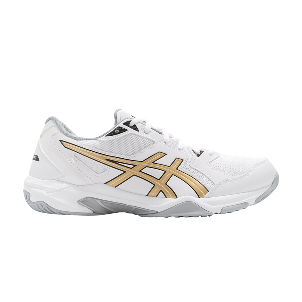 Pre-owned Asics Gel Rocket 10 'white Pure Gold'