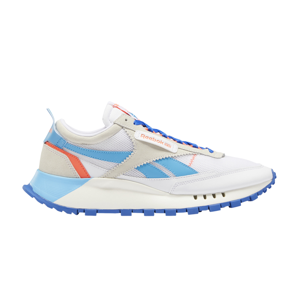 Pre-owned Reebok Classic Leather Legacy 'white Court Blue'