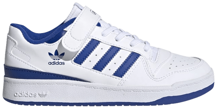 Adidas Forum Low J White Royal Blue