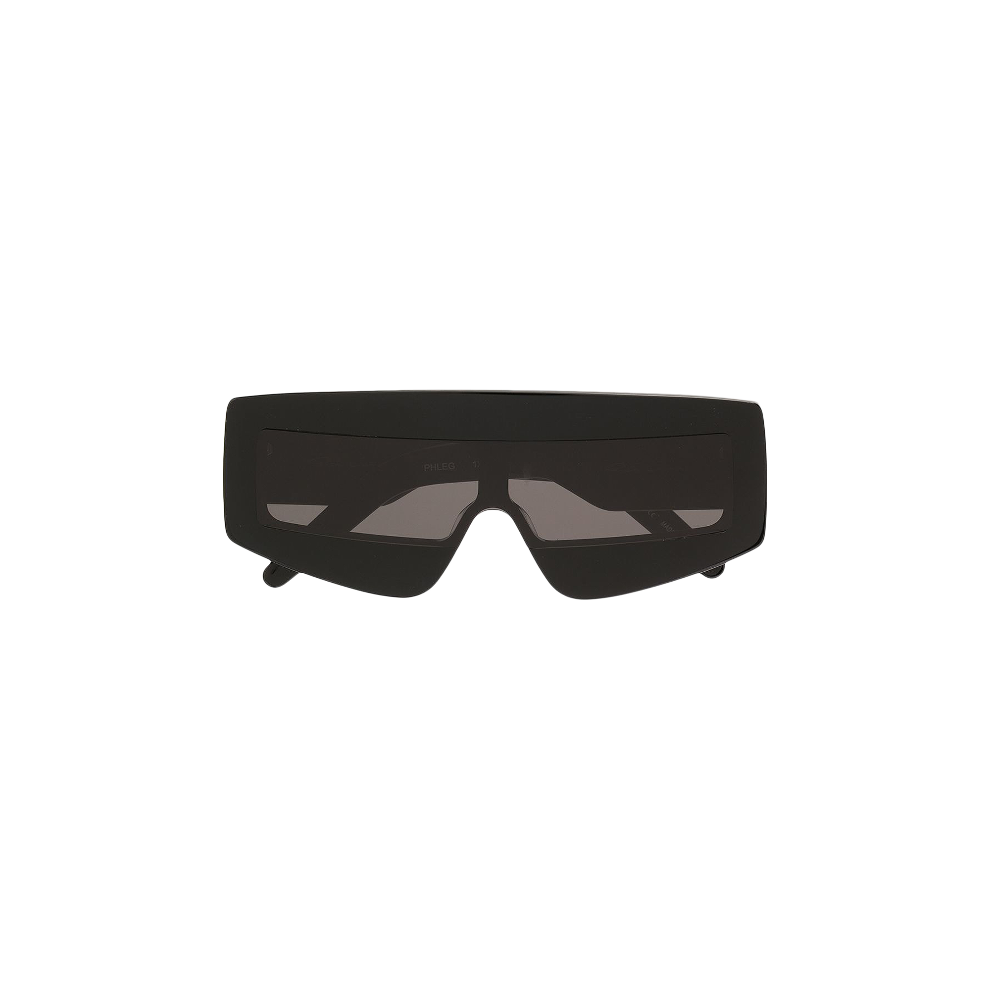 Pre-owned Rick Owens Phlegethon Gene Sunglasses 'black'