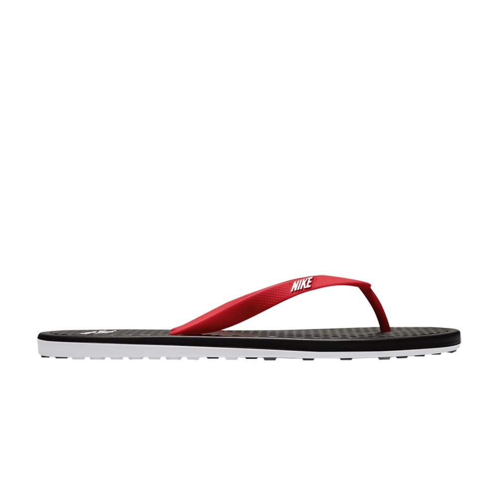 Nike On Deck Flip Flop 'Black University Red' | Men's Size 9