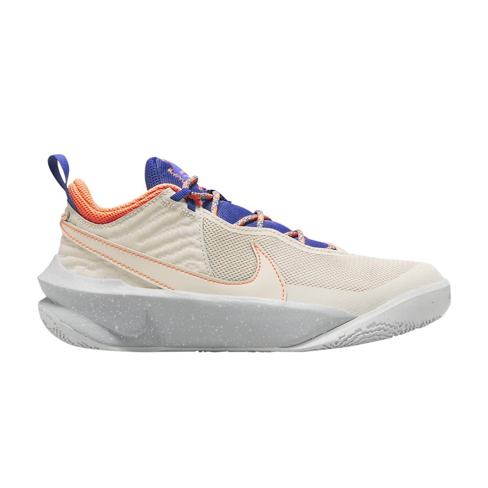 Nike Team Hustle D10 SE GS 'Desert Sand' | Orange | Kid's Size 5.5 - CZ4179-001