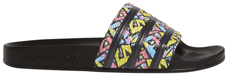 Buy Adilette Slide 'Geometric Print' - FX5856 | GOAT