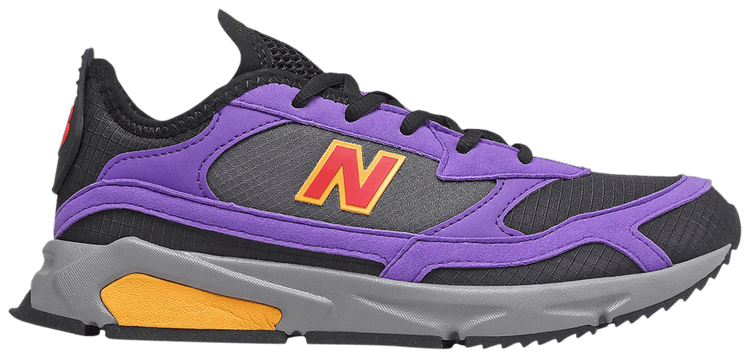 New Balance X Racer Big Kid Black Mirage Violet