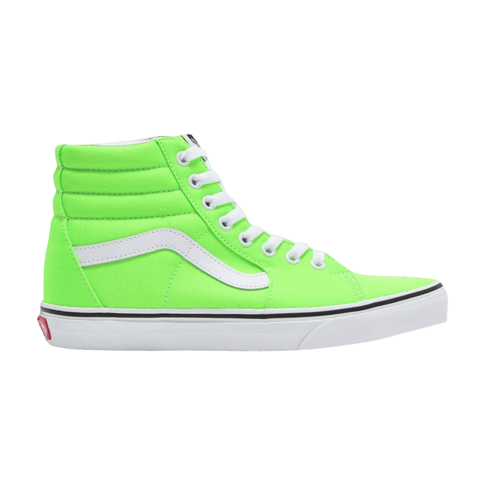 vans sk8 hi lime green