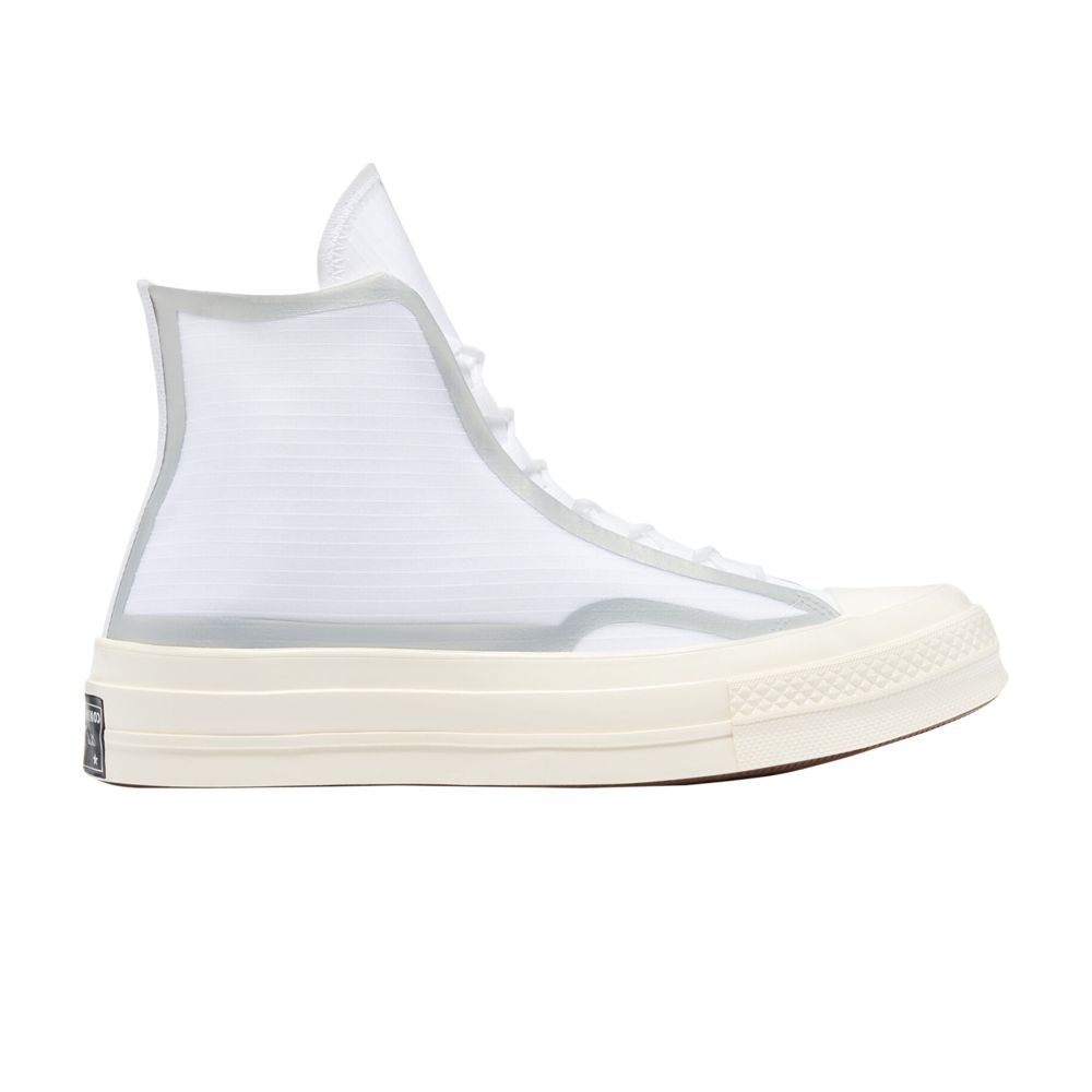 Converse Chuck 70 High 'Metallic Tape Seam' | White | Men's Size 12