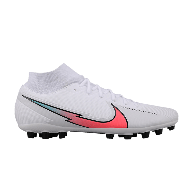 Buy Mercurial Superfly 7 Academy AG White Flash Crimson BQ5424 163 GOAT CA