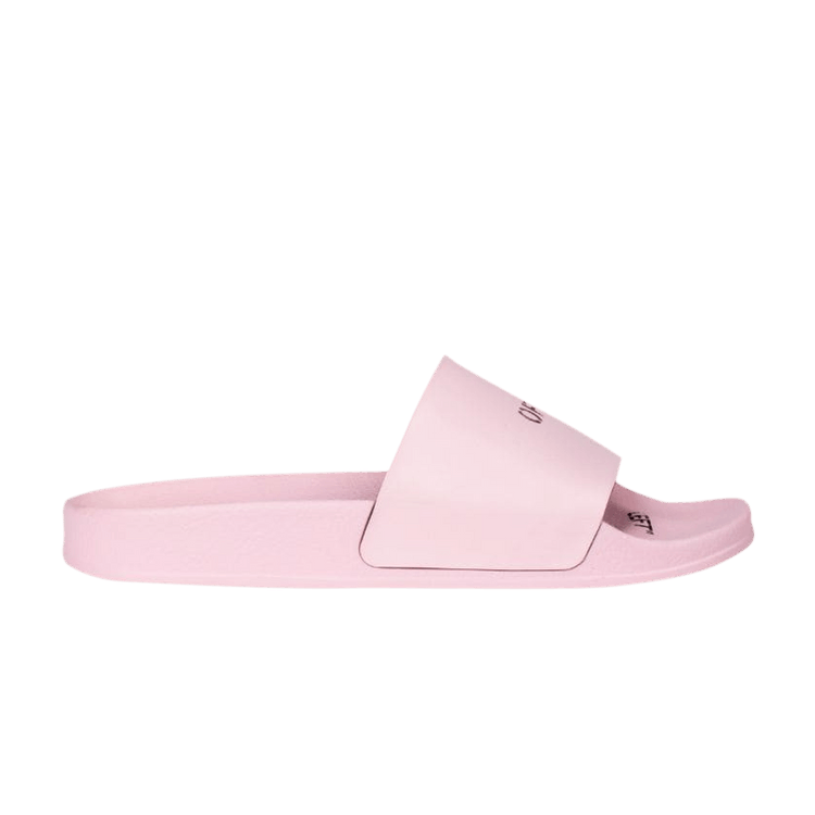 Size 5.0 Off White Wmns Pool Sliders Pink