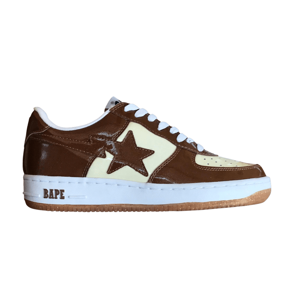 Bapesta shoes brown clearance