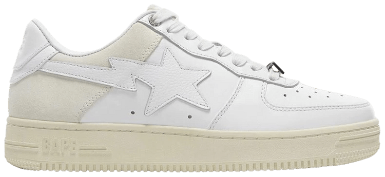 A Bathing Ape Bapesta Low WhiteLeather ホワイト 1G80-191-007 Buy Bapesta Low 'White' - 1G70191042 WHT | GOAT