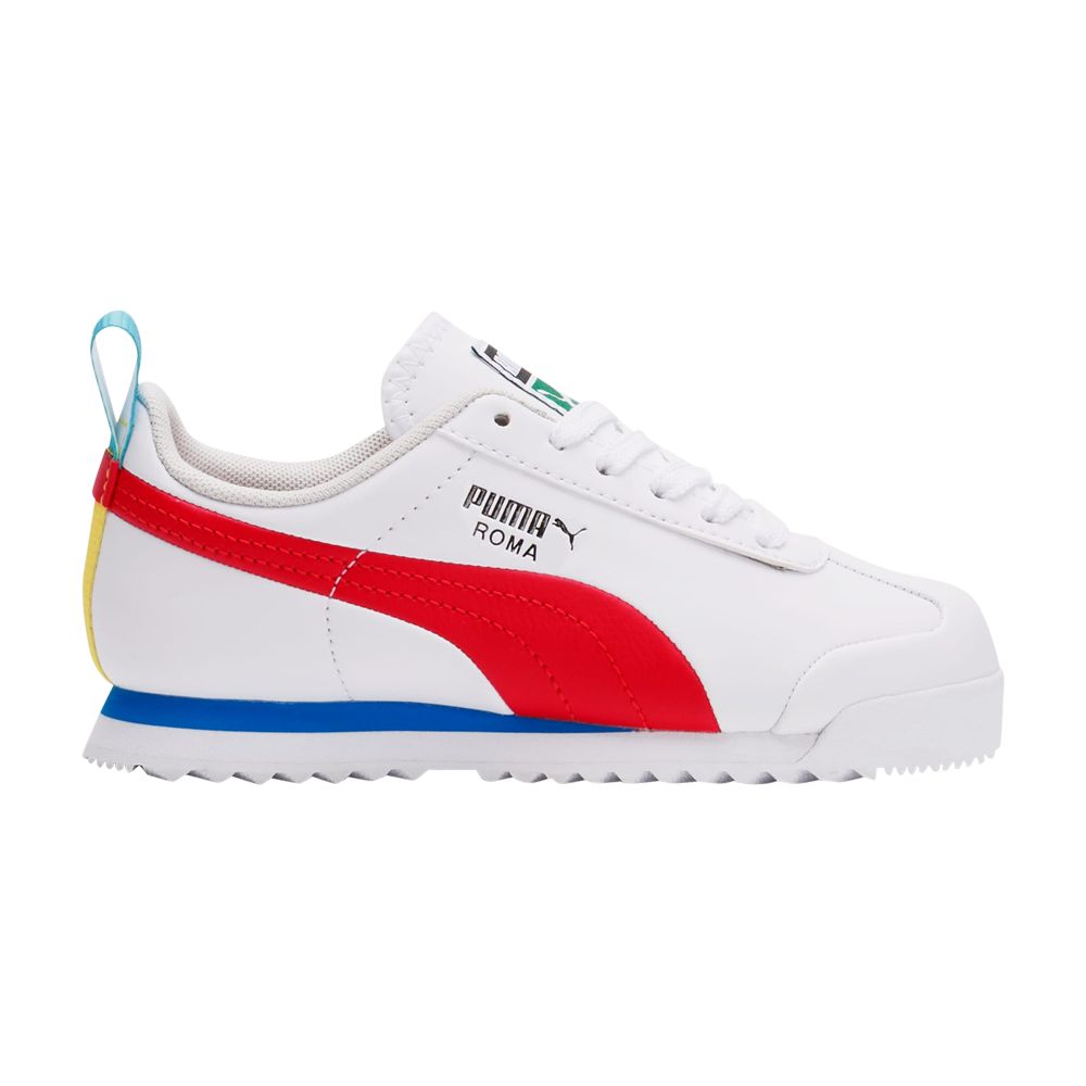 Puma Roma Game Jr 'White Red' | Kid's Size 11.5 - 381690-01