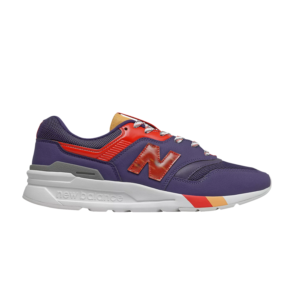 Pre-owned New Balance 997h 'virtual Violet Velocity Red' In Purple