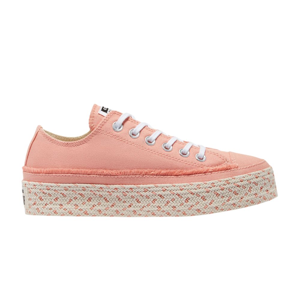 Pre-owned Converse Wmns Chuck Taylor All Star Low 'color Espadrille - Pink Quartz'