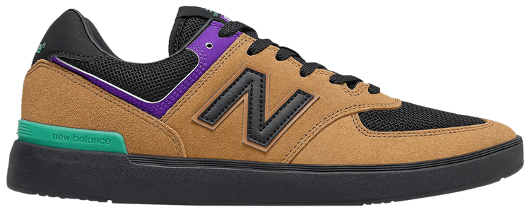 New Balance All Coasts 574 2E Wide Brown