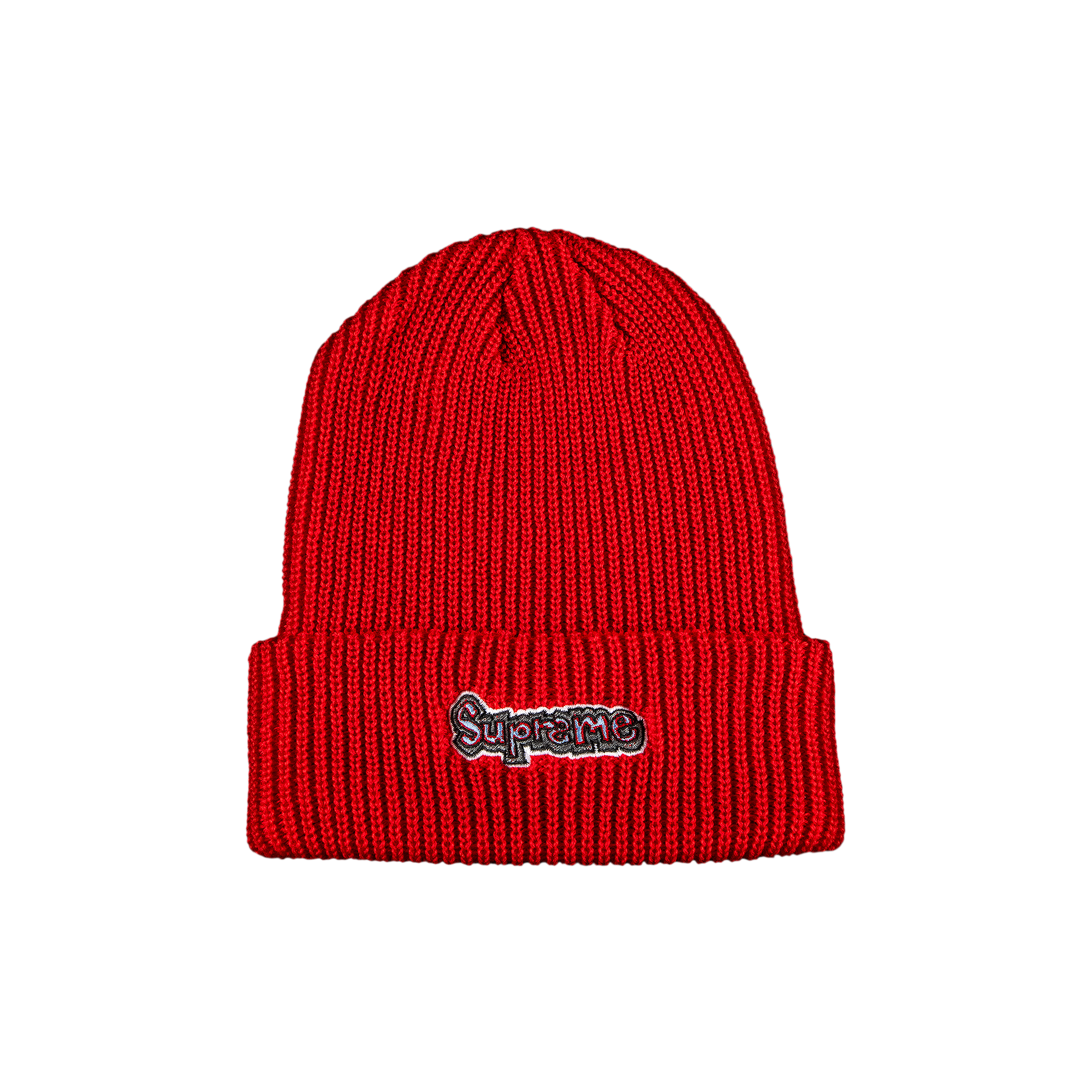 Pre-owned Supreme Gonz Logo Beanie 'burnt Red'