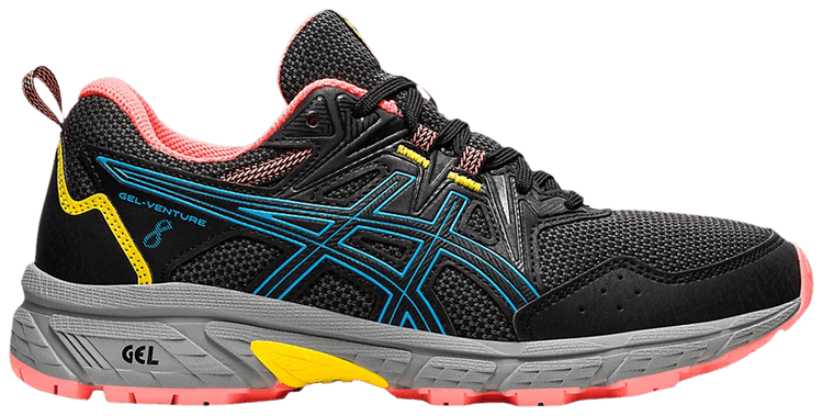 Asics Wmns Gel Venture 8 Black Digital Aqua