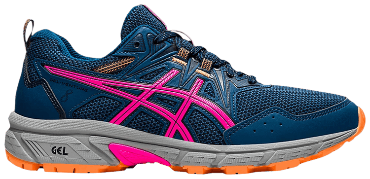 Asics Wmns Gel Venture 8 Mako Blue Pink Glo