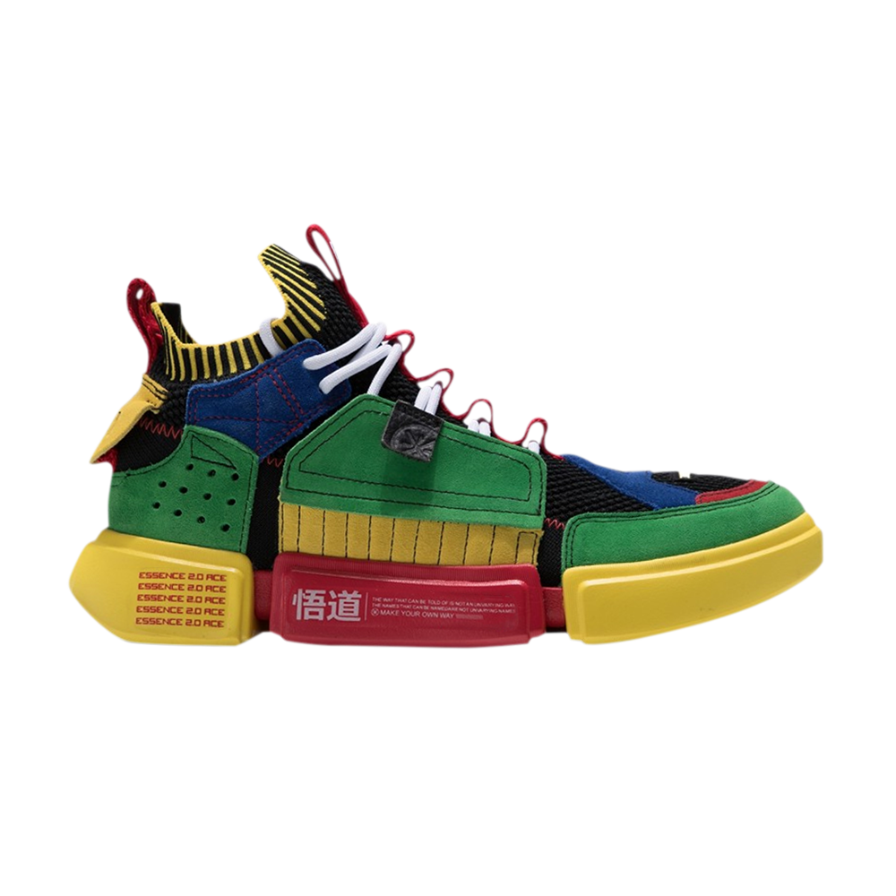Pre-owned Li-ning Essence 2 Ace 'new York Fashion Week - Green Yellow' In Multi-color
