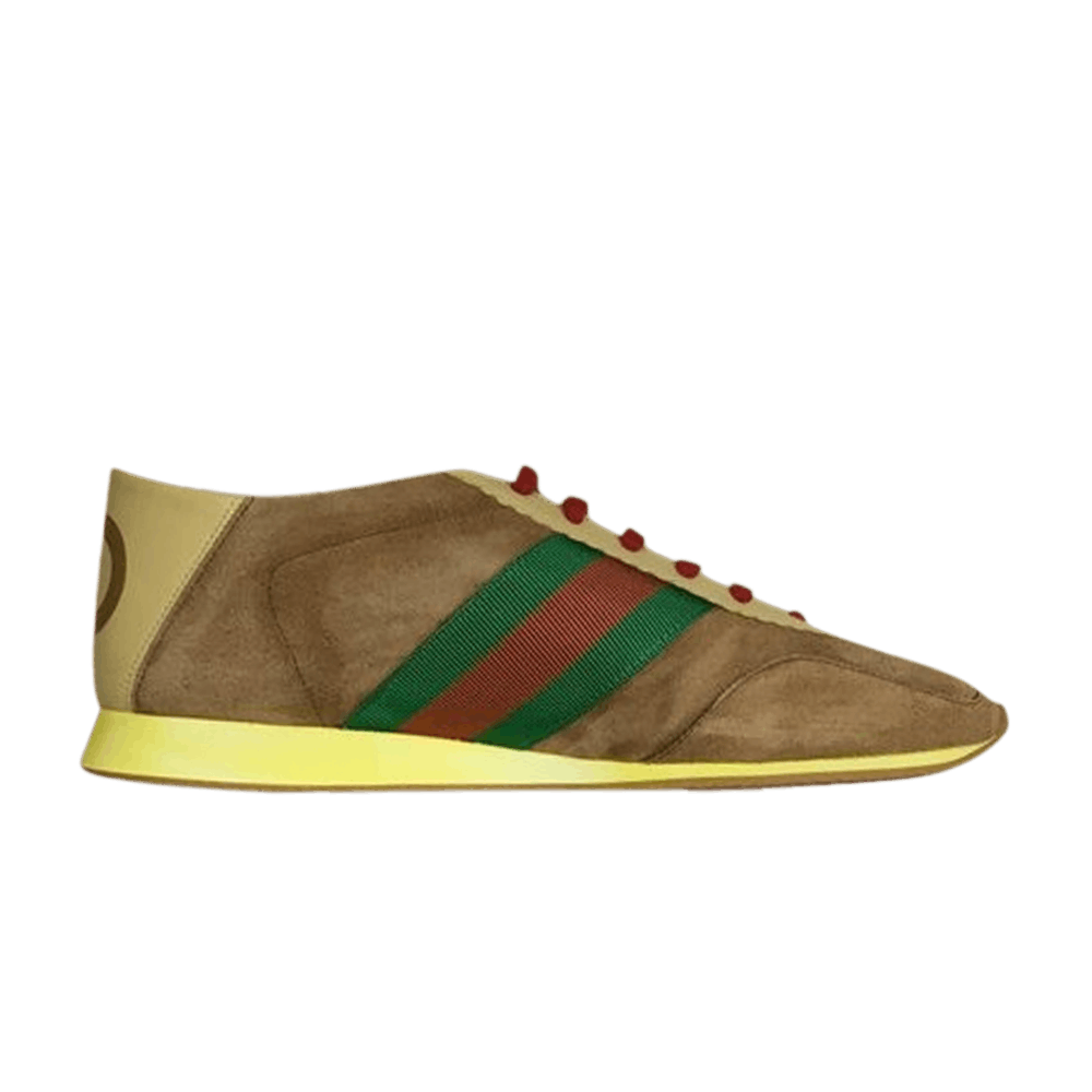 gucci rocket suede sneaker