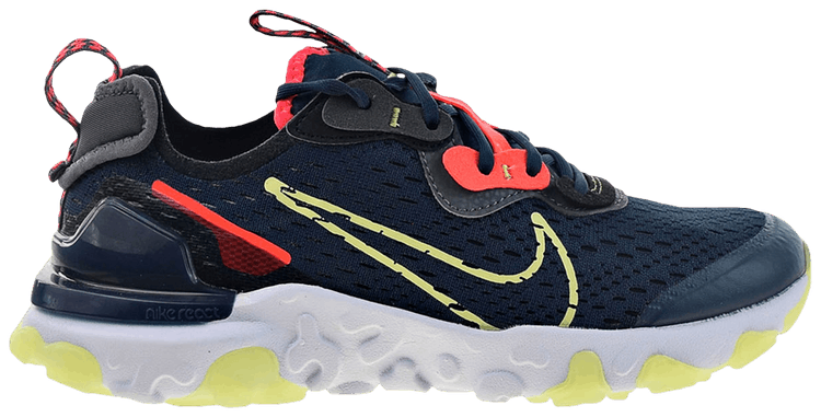 Nike React Vision GS Deep Ocean Limelight