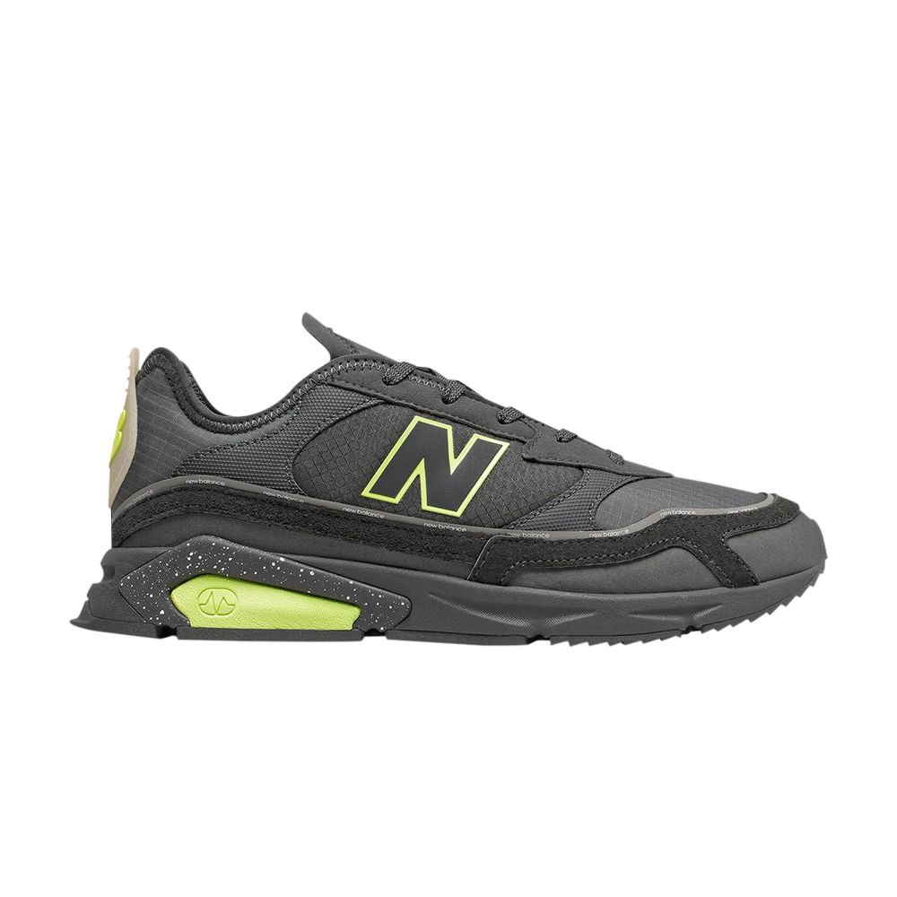 Pre-owned New Balance X-racer 'magnet Lemon Slush' In Grey