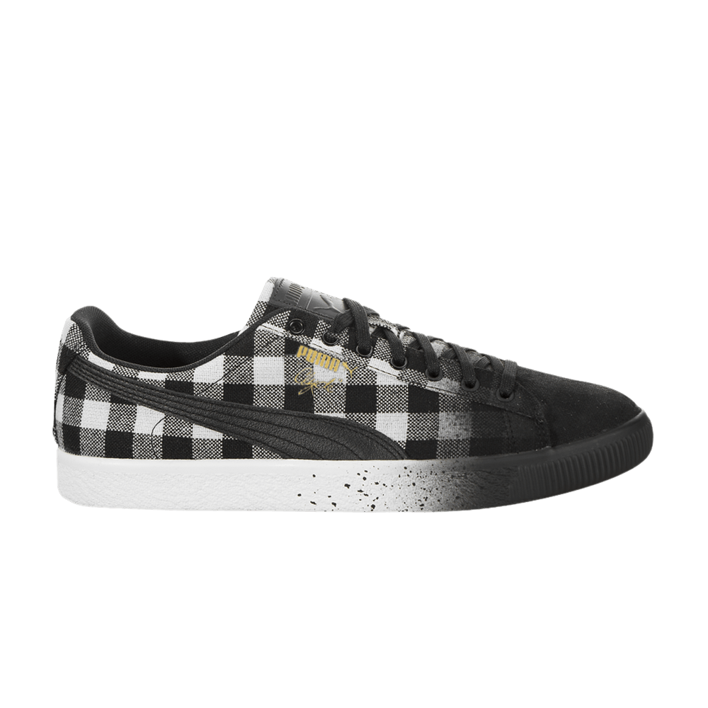 puma clyde buffalo plaid