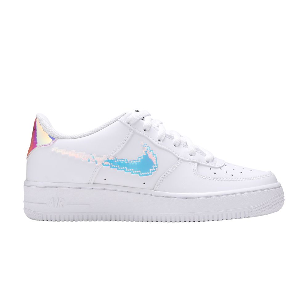 Nike Air Force 1 LV8 GS 'Digital Swoosh' | White | Kid's Size 5.5
