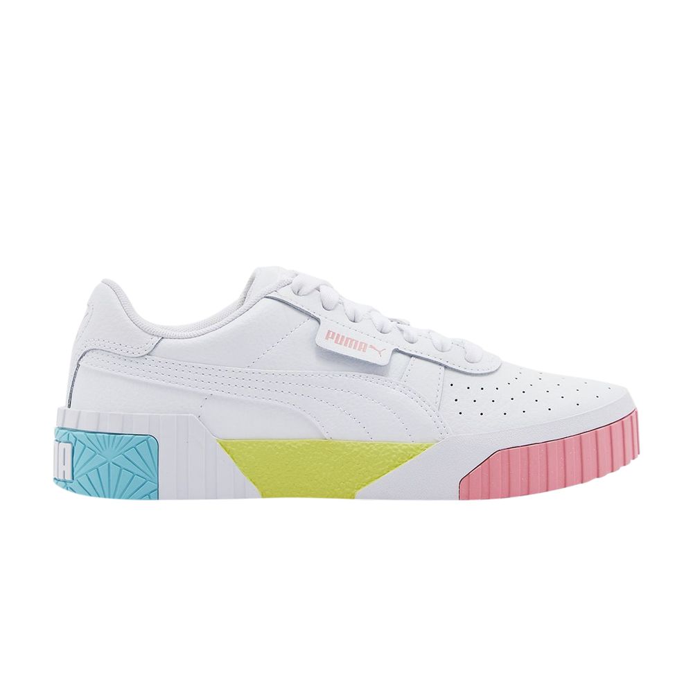 Puma Cali Platform Little Kid 'Summer Splash - White' | Kid's Size 13 - 373735-01