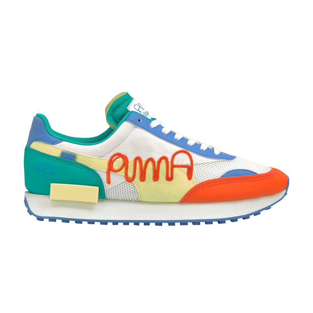 Puma Mr. Doodle x Future Rider 'Puma Wordmark Embroidery' | Multi-Color | Men's Size 10