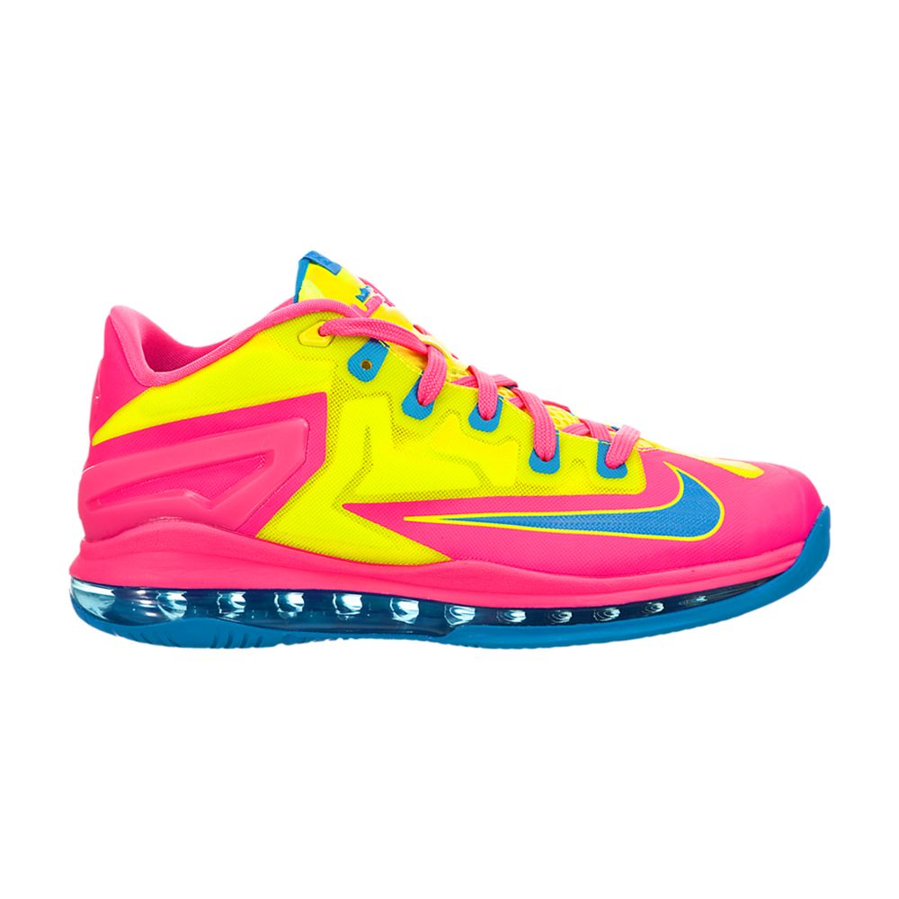Nike LeBron 11 Max Low GS 'Volt Hyper Pink' | Yellow | Kid's Size 6 - 644534-700
