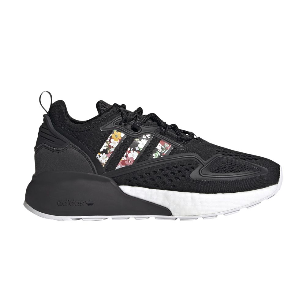 adidas ZX 2K Boost J 'Floral' | Black | Kid's Size 4.5 - FY2631