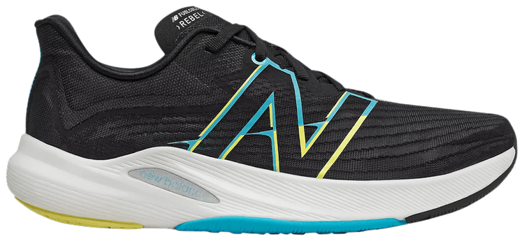 New Balance FuelCell Rebel v2 2E Wide Black Virtual Sky