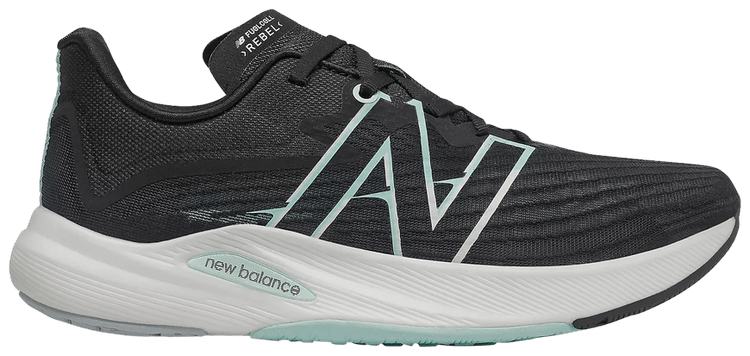 New Balance Wmns FuelCell Rebel v2 Wide Black White Mint