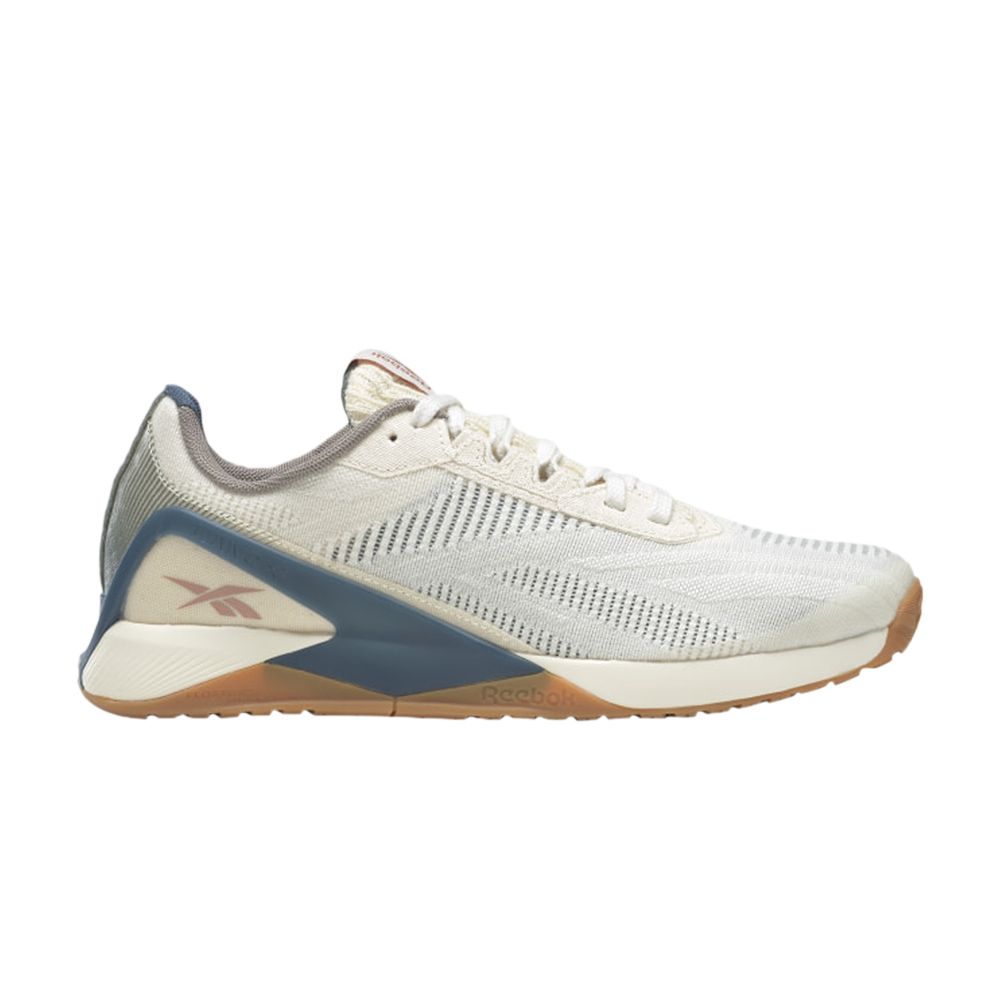 Pre-owned Reebok Wmns Nano X1 Vegan 'classic White Brave Blue' In Cream