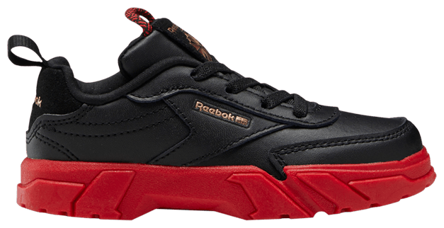 Cardi B x Reebok Club C Toddler Black Vector Red