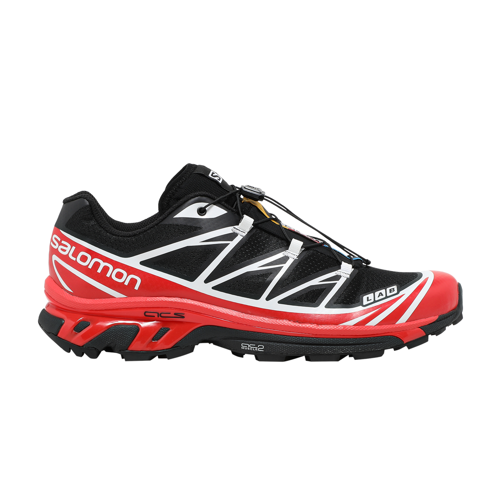 Pre-owned Salomon Xt-6 Advanced 'black Racing Red'