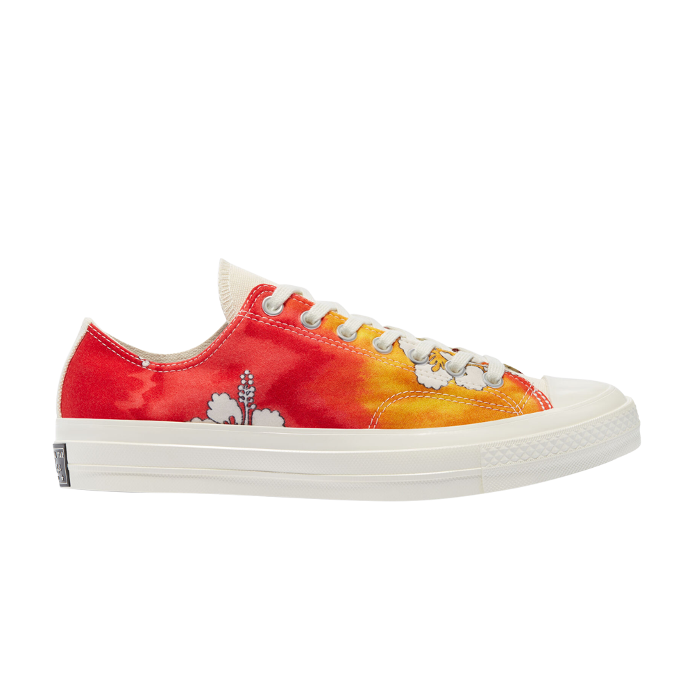 Pre-owned Converse Chuck 70 Low 'tropical Shirt' In Orange