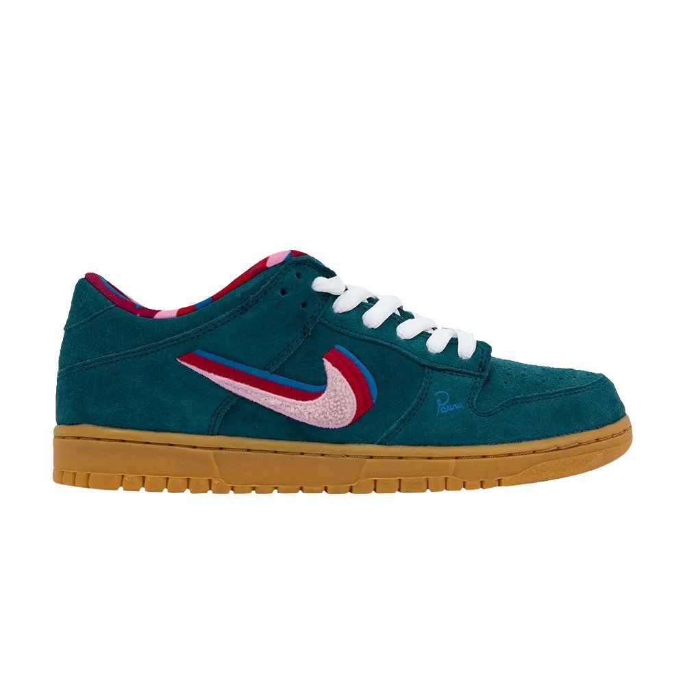 Pre-owned Nike Parra X Dunk Low Sb 'friends And Family' In Teal