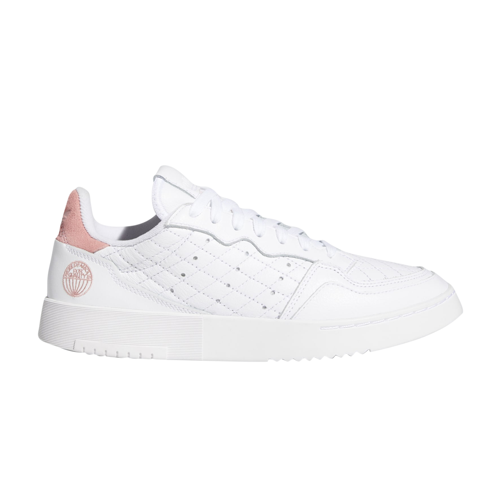Pre-owned Adidas Originals Wmns Supercourt 'white Glow Pink'