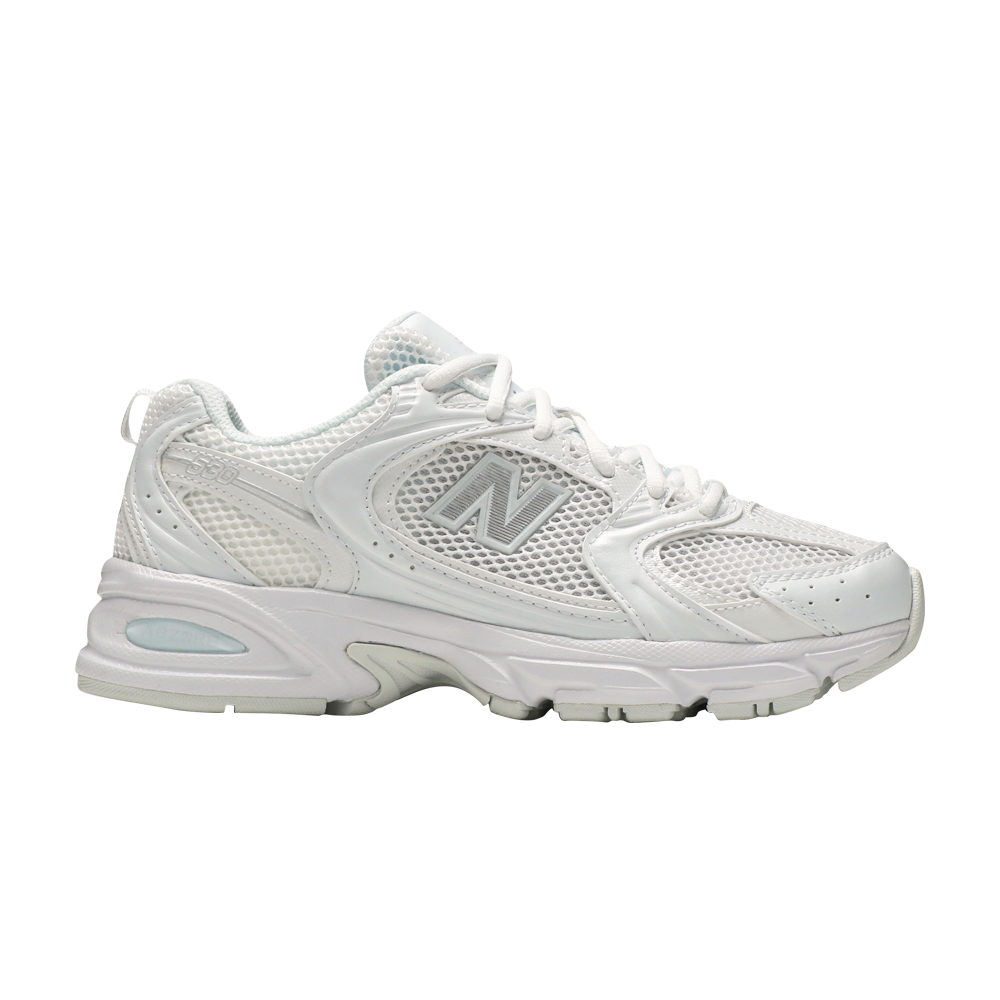 Pre-owned New Balance 530 'white Silver Metallic'